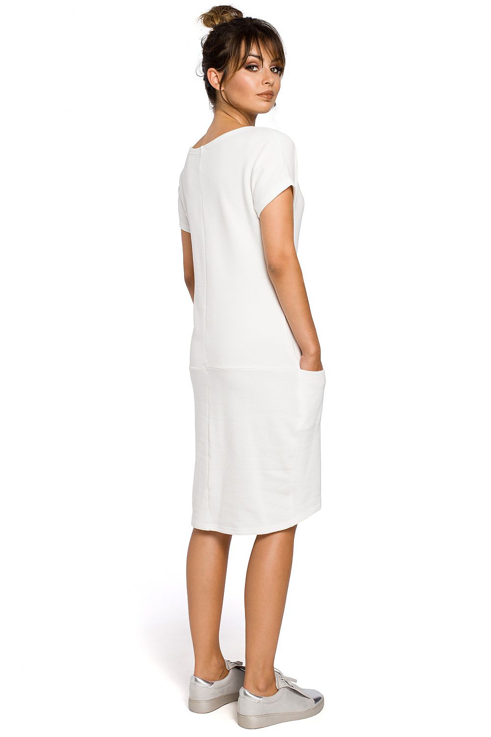 Short Sleeve Loose Day Dress Casual Style-Day Dress-GUOCALI