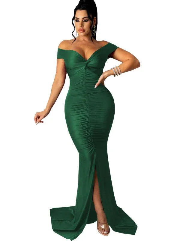 Skinny Bodycon Evening Dress -Guocali