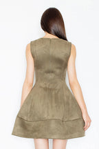 Sleeveless A Line Dress Elegant Casual Style-Day Dress-GUOCALI