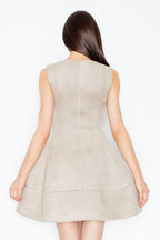 Sleeveless A Line Dress Elegant Casual Style-Day Dress-GUOCALI