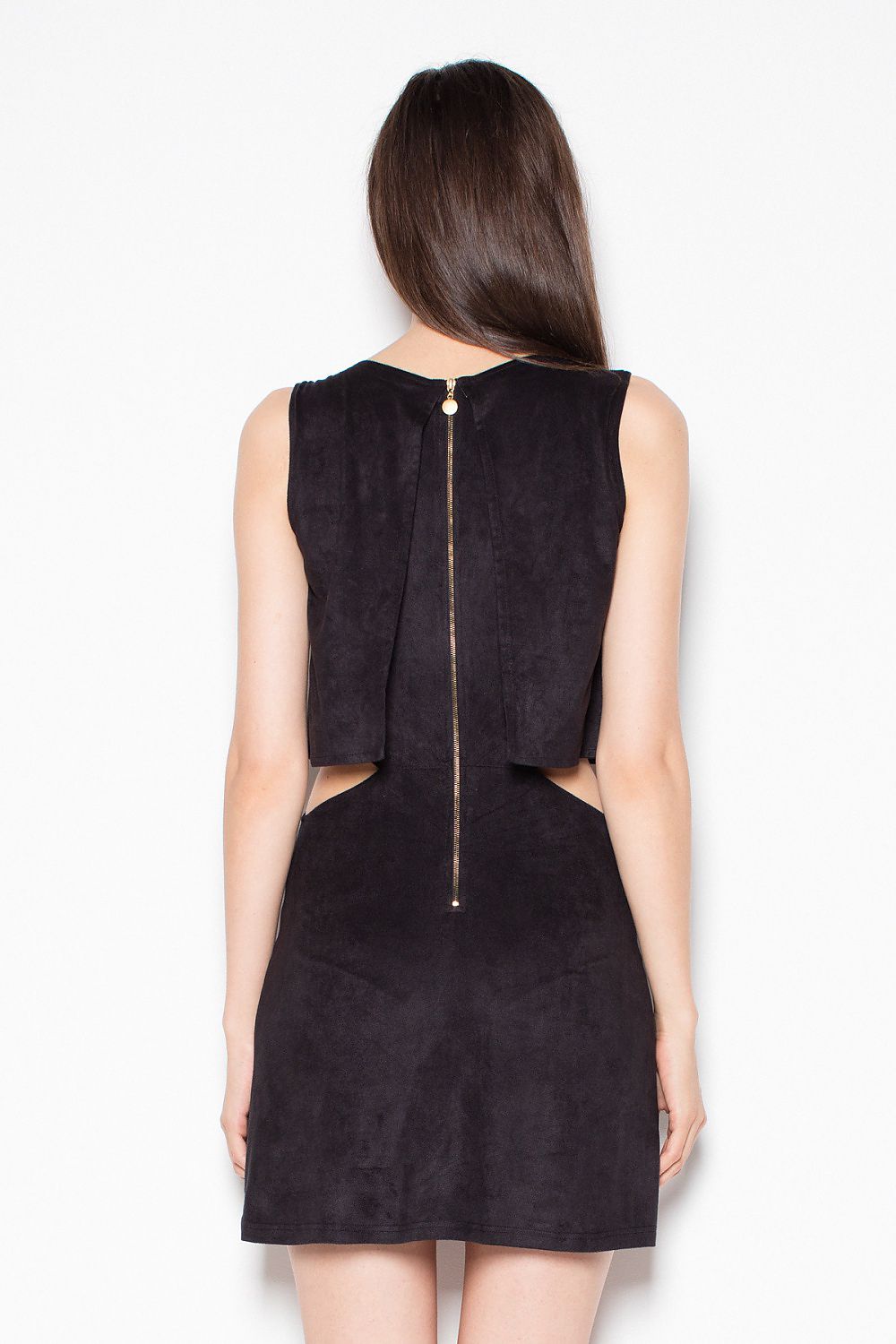 Sleeveless Cut Out Mini Dress Casual Style-Day Dress-GUOCALI
