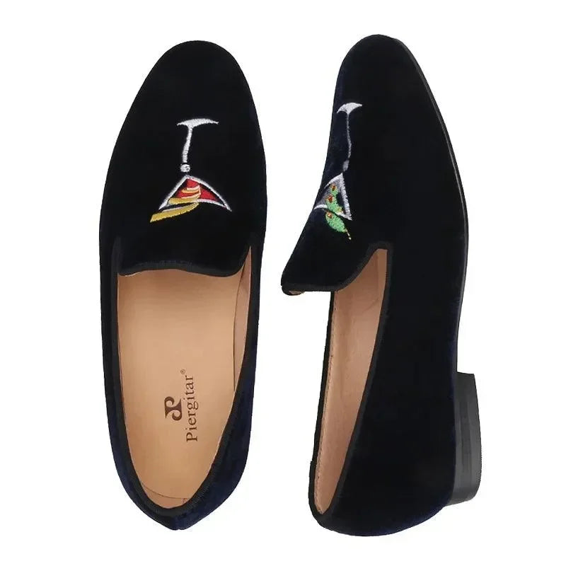 Slip-On Wineglass Women Loafers -Guocali