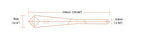 Solid Block Silk Necktie Set -Guocali