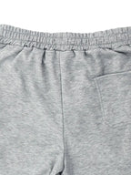 Sporty Men's Wide Leg Pants – Mid Rise Button Finish -Guocali