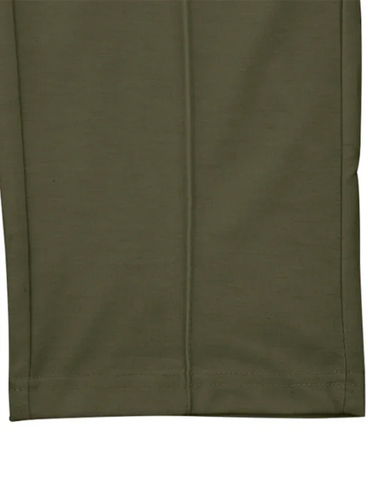 Sporty Men Trousers – Mid Rise Elastic Waist -Guocali