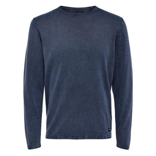 Sweatshirt - Only Brand Men Sweatshirt - Blue - Sweatshirts - Guocali