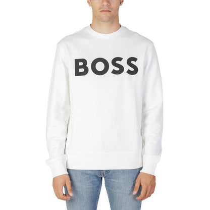 Sweatshirt - Printed Boss Men Sweatshirt - Black - Sweatshirts - Guocali