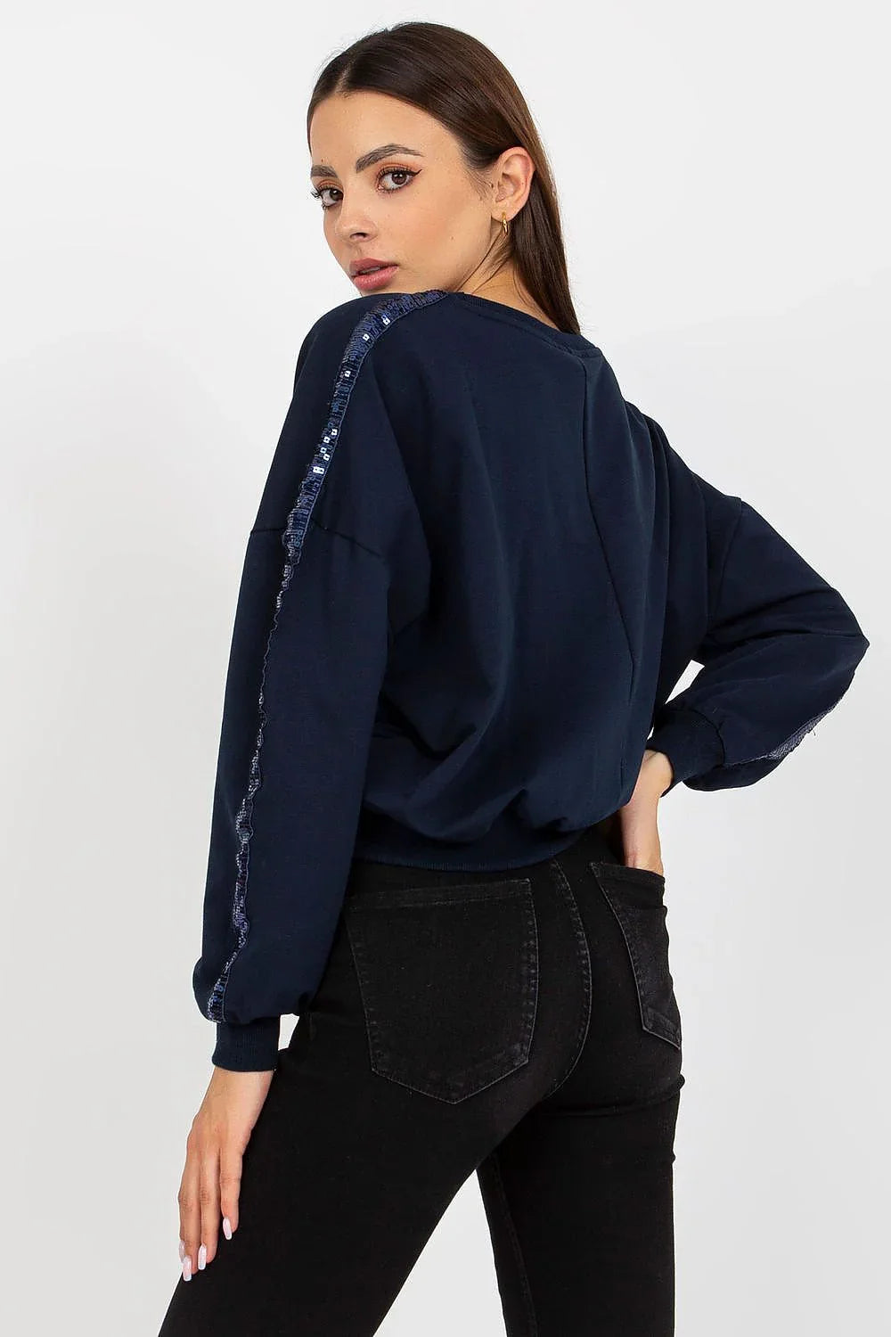 Women's Sweatshirt - Crew-neck With Regular Fit