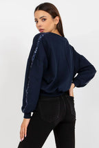Women's Sweatshirt - Crew-neck With Regular Fit