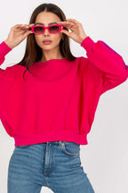 Women's Sweatshirt - Crew-neck With Regular Fit
