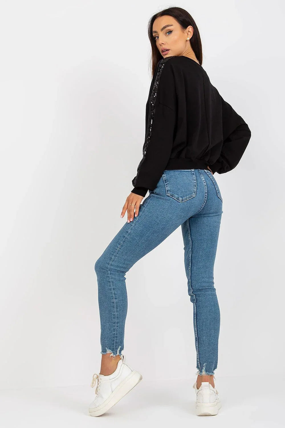 Women's Sweatshirt - Crew-neck With Regular Fit
