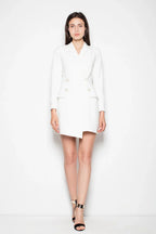 Tailored Jacket Dress Elegant Office Formal Wear-Day Dress-GUOCALI