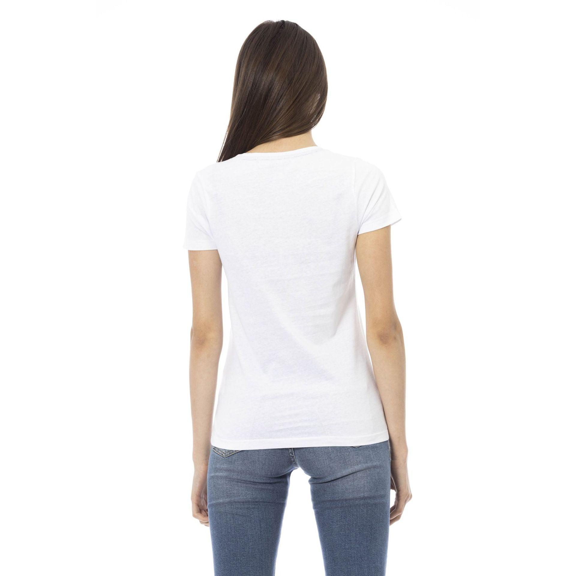 Trussardi Action Women T-Shirts - White Brand T-shirts - T-Shirt - Guocali