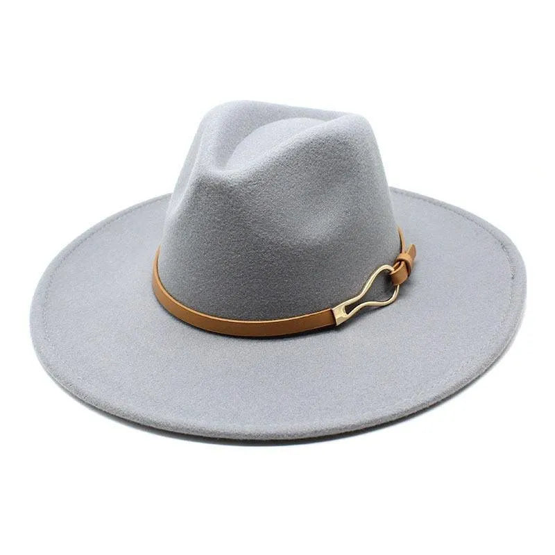 UNISEX Fedora Hat - Felted Jazz Hat -Guocali