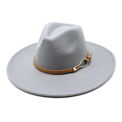 UNISEX Fedora Hat - Felted Jazz Hat -Guocali