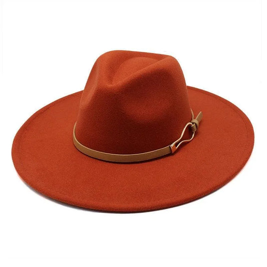 UNISEX Fedora Hat - Felted Jazz Hat -Guocali