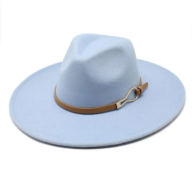 UNISEX Fedora Hat - Felted Jazz Hat -Guocali