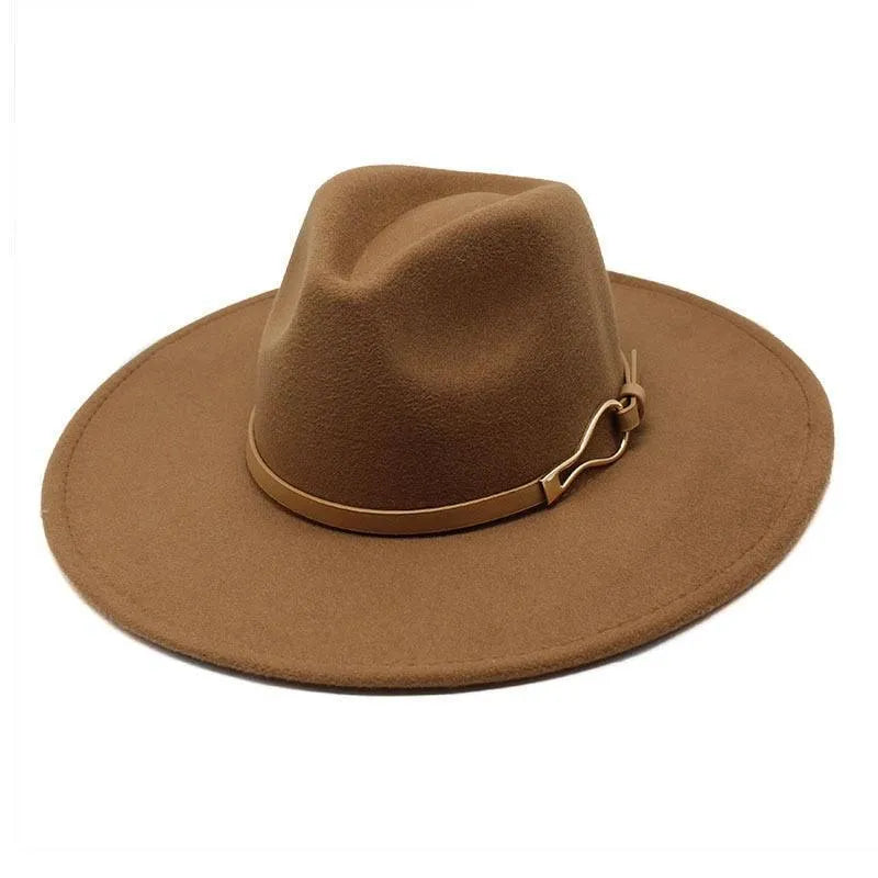 UNISEX Fedora Hat - Felted Jazz Hat -Guocali