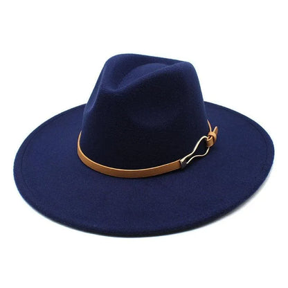 UNISEX Fedora Hat - Felted Jazz Hat -Guocali