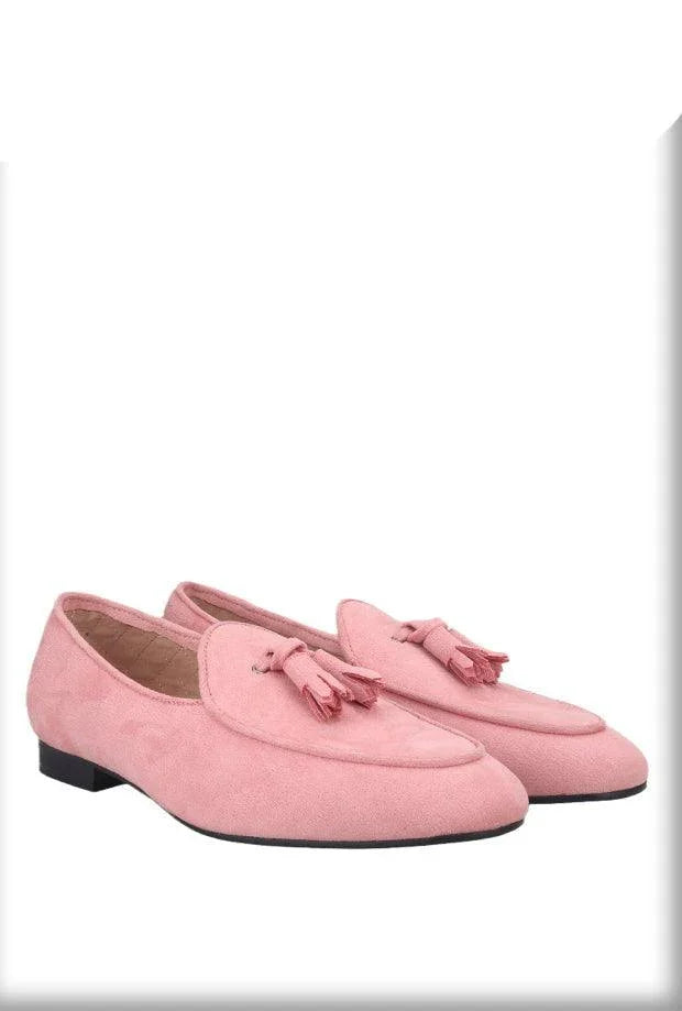 Velvet Tassel Casual Men Loafers - Men Shoes -Guocali