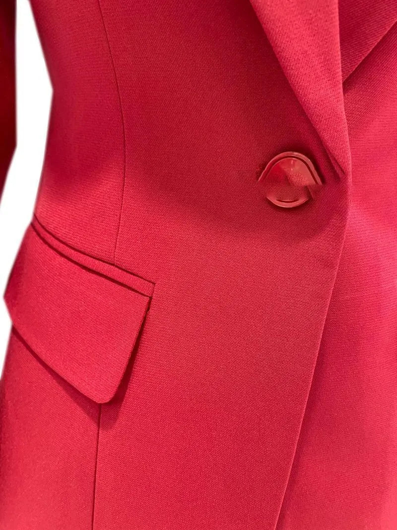 Wide-Leg Business Pantsuit - Women Trouser Suits - Trouser Suit -Guocali