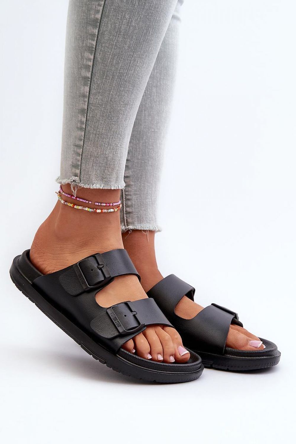 Women Adjustable Poolside Flip Flops - Guocali