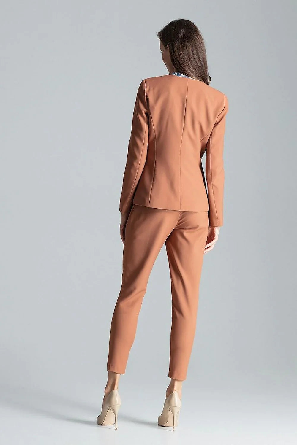 Women Suit Jacket - Lightweight - 1-Button Blazer