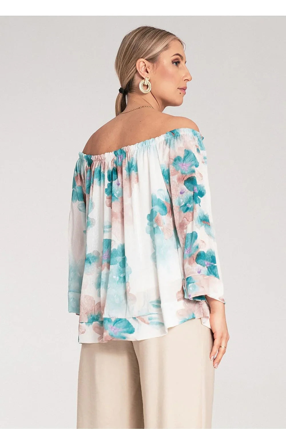 Women Blouse – Lightweight – Three-Quarter Sleeve