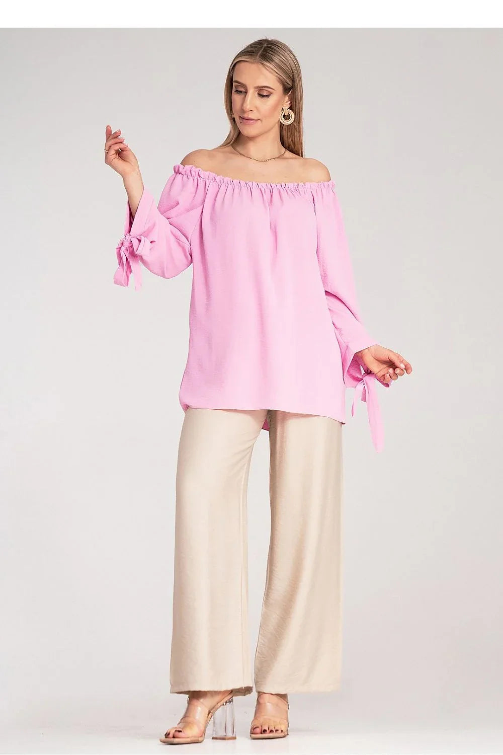 Women Blouse – Stretchable – Off-Shoulder