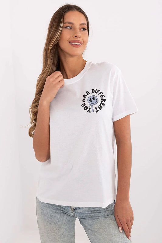 Women Crew-Neck Short-Sleeves T-Shirt – Breathable - White, Black, Blue -Guocali