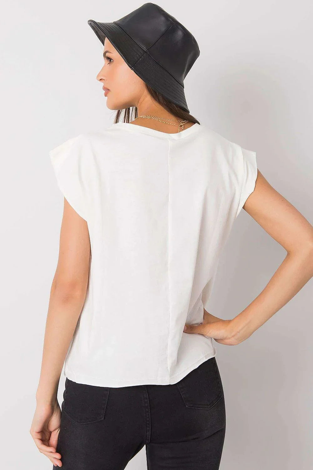 Women Crew-Neck Short-Sleeves T-Shirt – Breathable - White, Red, Yellow, Orange, Blue, Black -Guocali