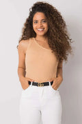 Women Knit Top – One-Shoulder Top -Guocali