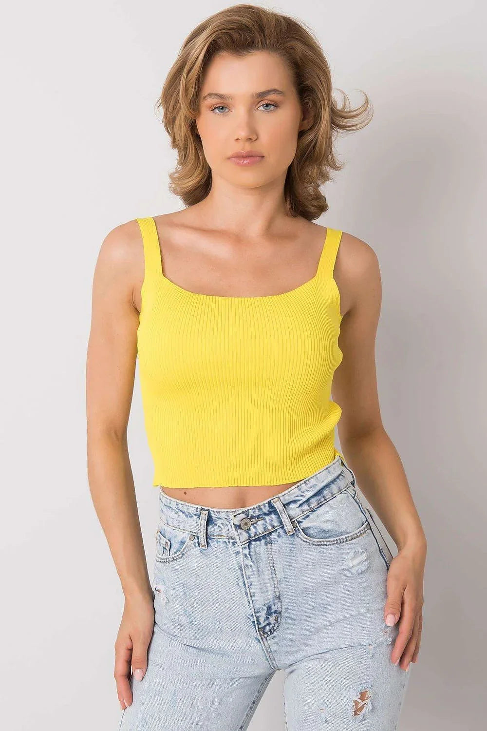 Women Knit Top – Round-Neck Knit Top -Guocali