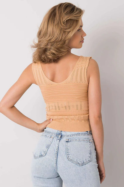 Women Knit Top – V-Neck Knit Top -Guocali