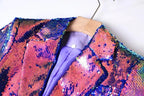 Women's Blazer - Lightweight - 1-Button - Multicolor -Guocali