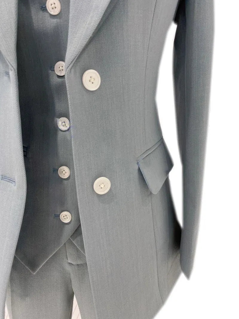 Women’s Elegant Trouser Suit Set - Pantsuit -Guocali