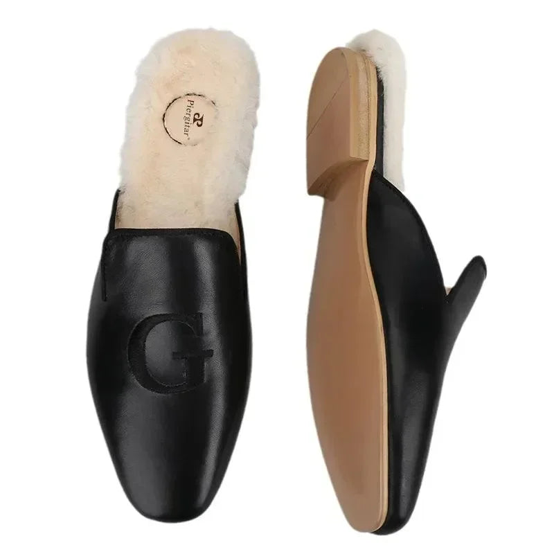 Women Casual Slipper Loafers - Slip-On Flat Shoes