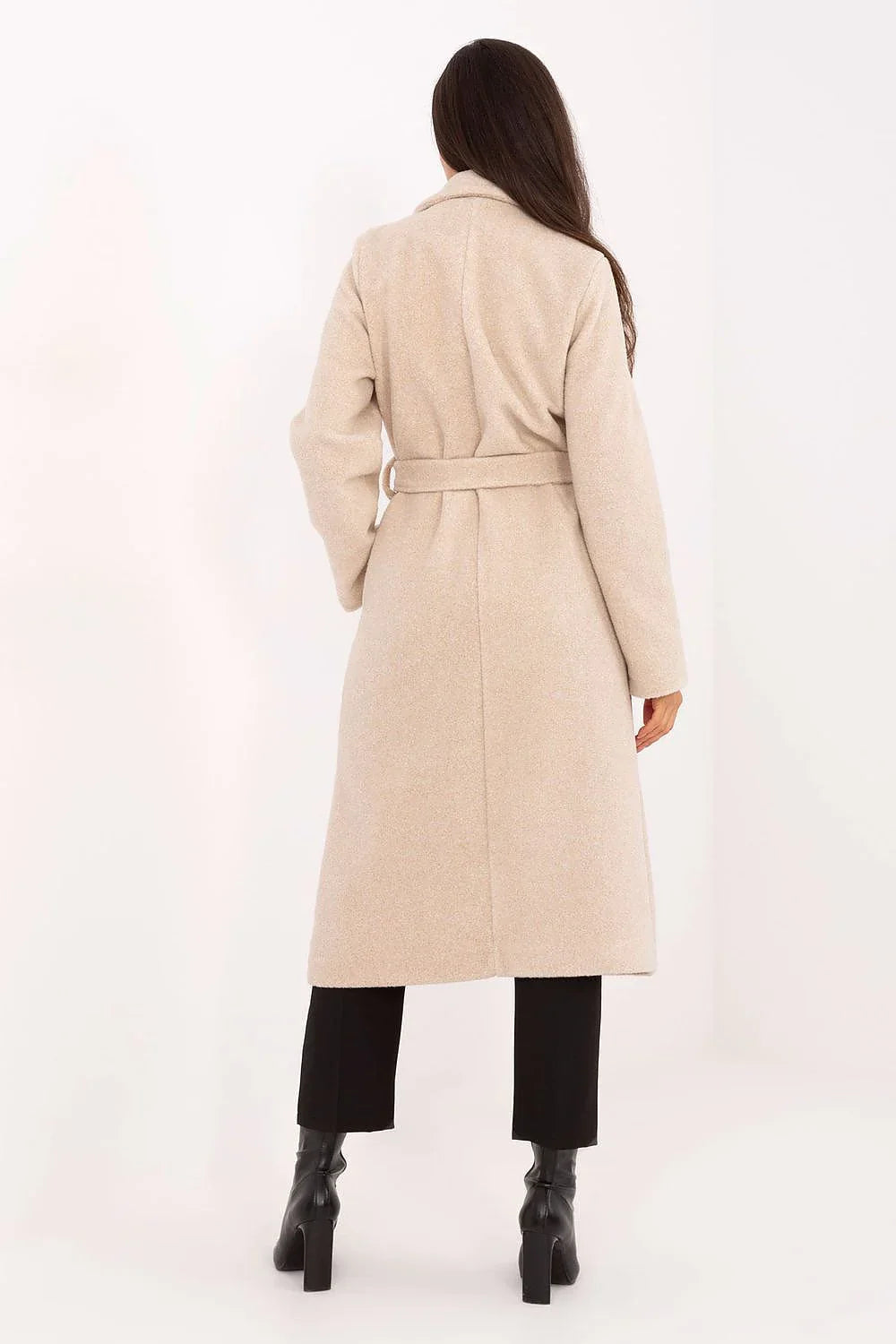 Women's Wrap Coat - Lightweight Chic, Elegant