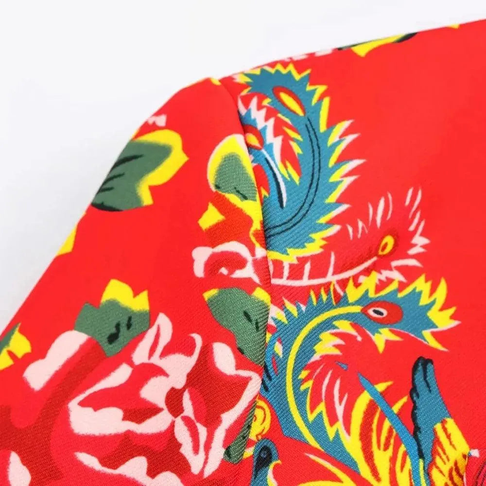 Women Suit Jacket - Lightweight - Button Blazer, Multicolor