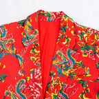 Women Suit Jacket - Lightweight - Button Blazer, Multicolor