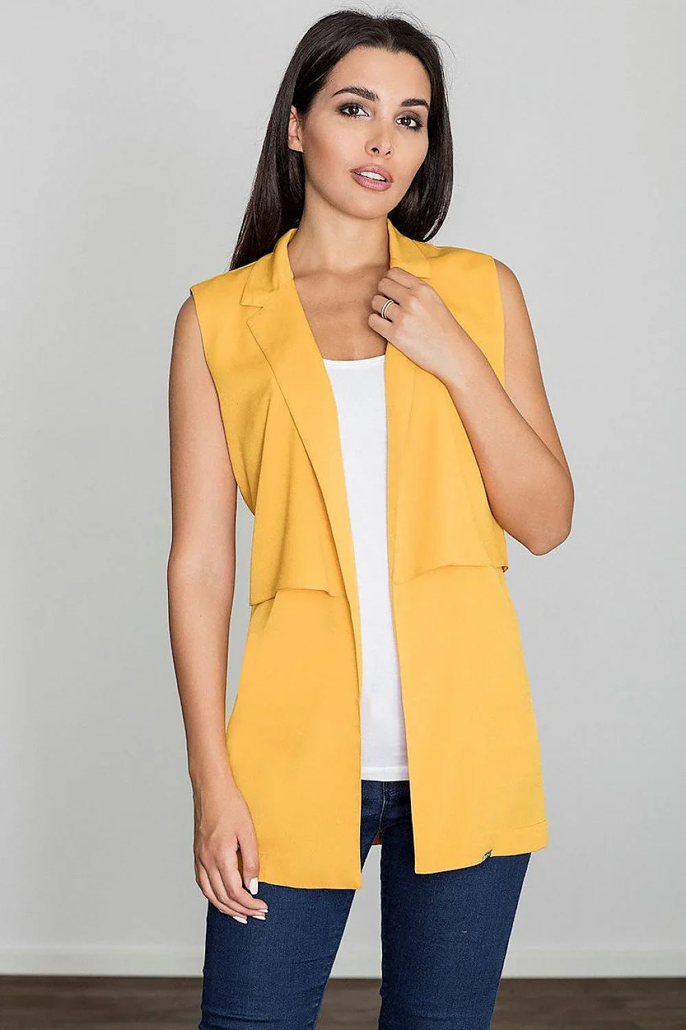 Women Suit Vest - Lightweight - Sleeveless -Guocali