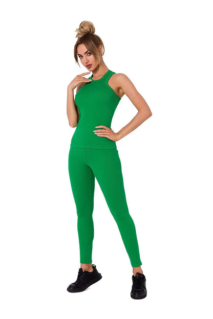 Women Undershirt Vest Singlet - Sleeveless Green -Guocali