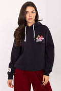 Women's Hoodie Back Print Drawstring Hood Side Pockets – Hoodie | GUOCALI