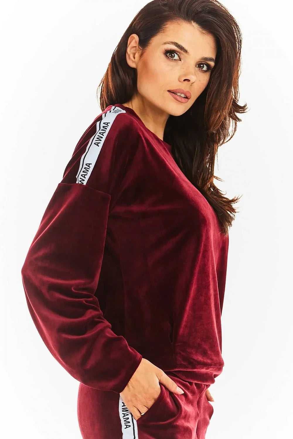 Women's Hoodie - Crew-neck With Regular Fit – Sweatshirt | GUOCALI – view 4