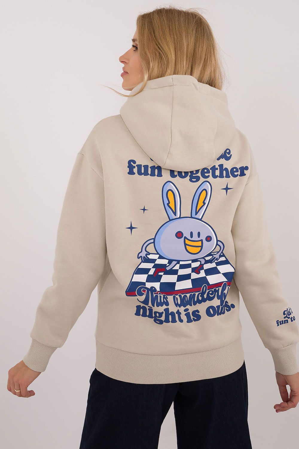 Women's Hoodie Graphic Print Insulated Cotton Blend – Hoodie | GUOCALI – view 3