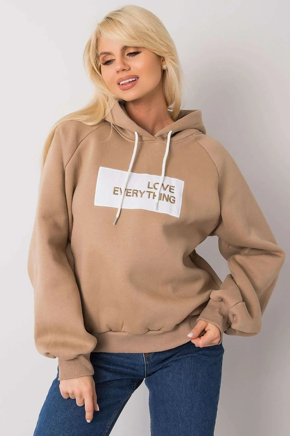 Women's hoodie Graphic Pullover Regular Fit Cotton Blend – view 6