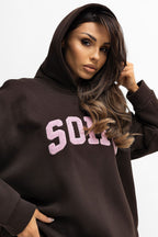 Women's Hoodie Logo Print Regular Fit Cotton Blend – Hoodie | GUOCALI – view 20