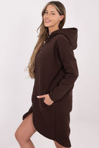 Women's Hoodie Longline Full-Zip Side Pockets Regular Fit – Hoodie | GUOCALI – view 23