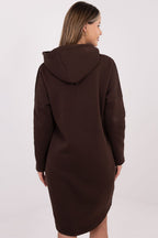 Women's Hoodie Longline Full-Zip Side Pockets Regular Fit – Hoodie | GUOCALI – view 24