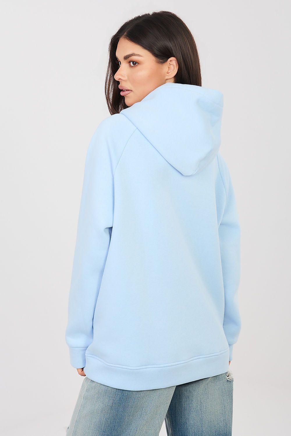 Women's Hoodie Oversized Embroidered Logo Kangaroo Pocket – Hoodie | GUOCALI – view 31